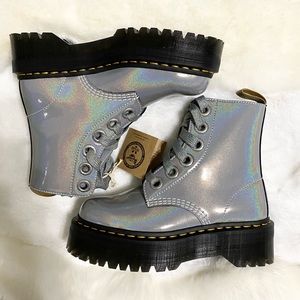 🔥 SOLD Dr. Martens Vegan Molly Rainbow Boots